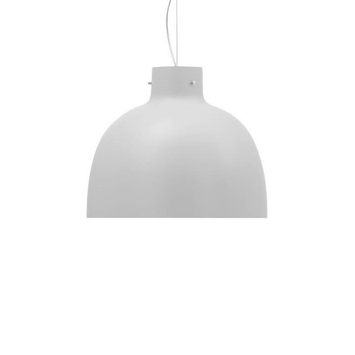 Kartell taklampor FLY, Bloom & Kabuki | Lampkultur.se glaskupa lampa vit glansig